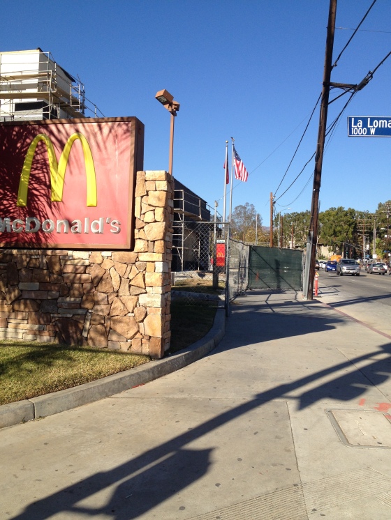 McDonald's: bad for your health, bad for your streets' health.